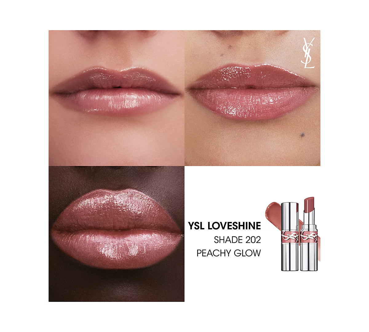 Yves Saint Laurent Loveshine Nude Lipstick Duo Set