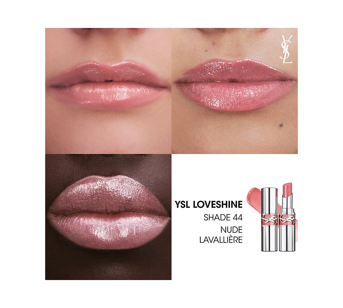 Yves Saint Laurent Loveshine Nude Lipstick Duo Set