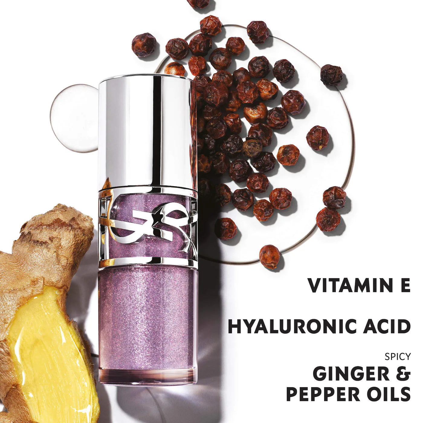 Yves Saint Laurent Loveshine Plumping Lip Oil Gloss | 12 Honey Moon (Shimmer)