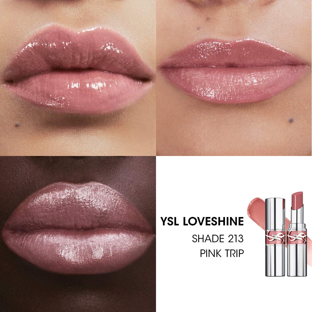 Yves Saint Laurent YSL Loveshine Lip Oil Stick | 213 Pink Trip