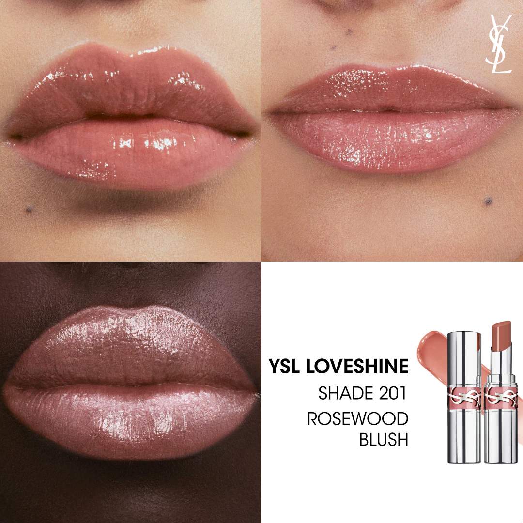 Yves Saint Laurent YSL Loveshine Lip Oil Stick | 201 Rosewood Blush
