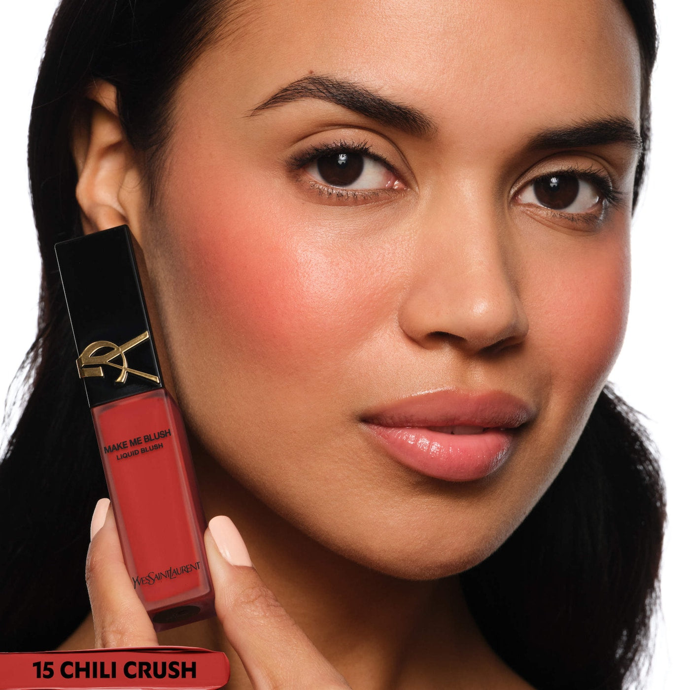 Yves Saint Laurent Make Me Blush Liquid Blush | 15 Chili Crush