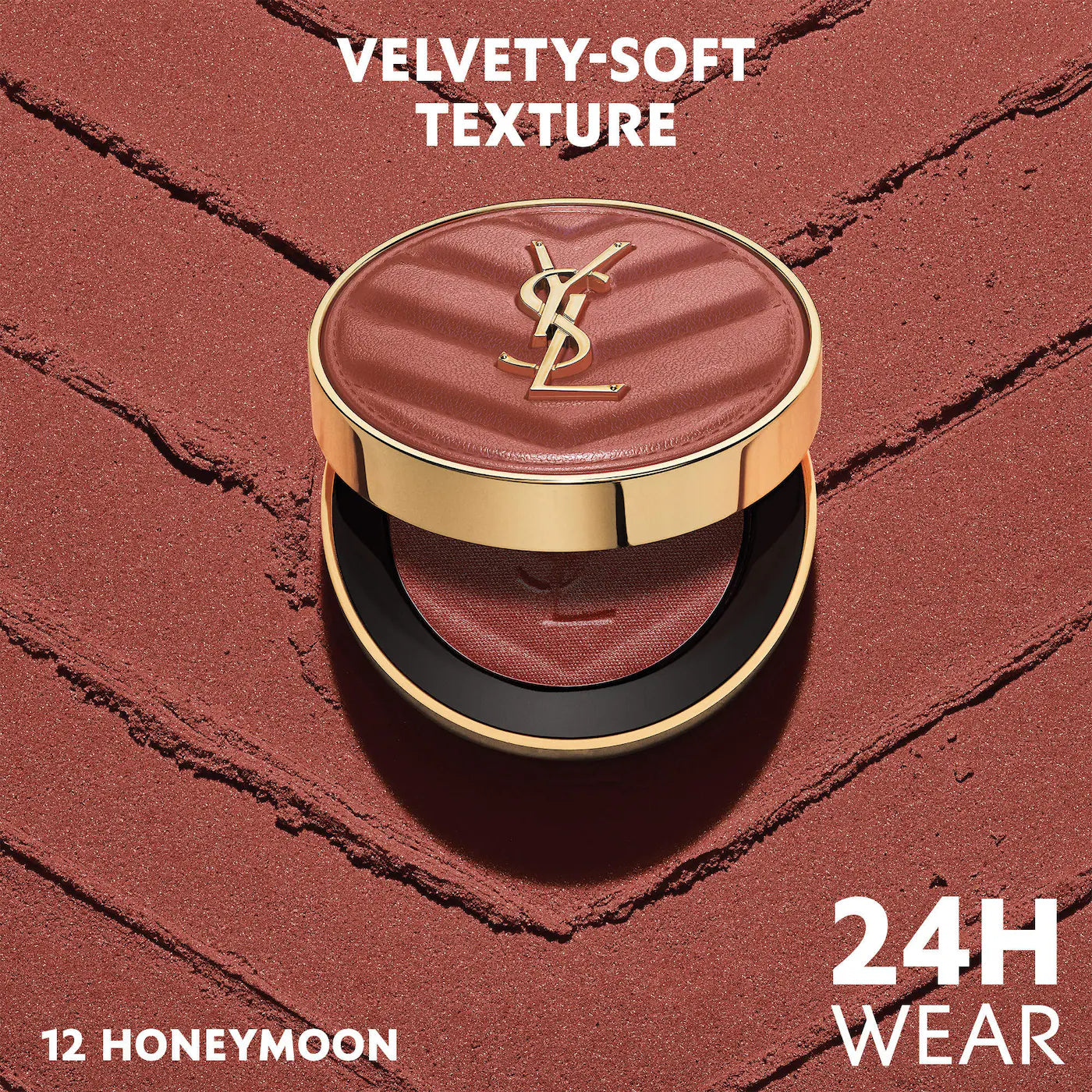 Yves Saint Laurent Make Me Blush 24H Buildable Powder Blush | 12 Honeymoon