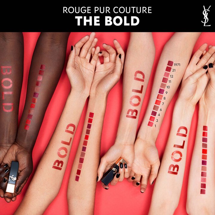 Yves Saint Laurent The Bold High Pigment Lipstick | 10 Brazen Nude