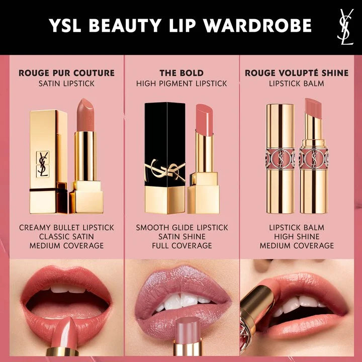 Yves Saint Laurent The Bold High Pigment Lipstick | 10 Brazen Nude