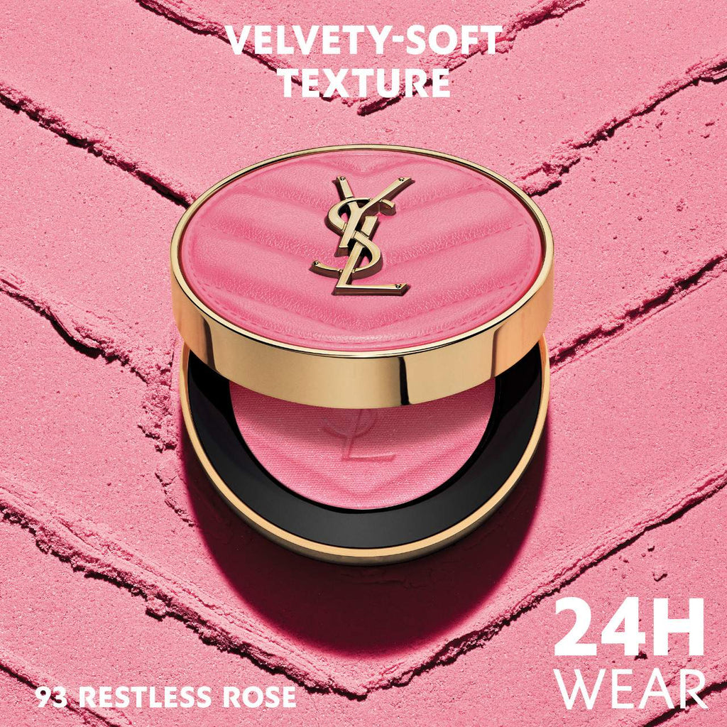 Yves Saint Laurent Make Me Blush 24H Buildable Powder Blush | 93 Restless Rose