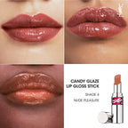 Yves Saint Laurent Rouge Volupté Candy Glaze Double Care Balm | 04 Nude Pleasure