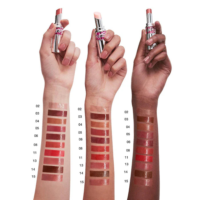 Yves Saint Laurent Rouge Volupté Candy Glaze Double Care Balm | 14 Scenic Brown