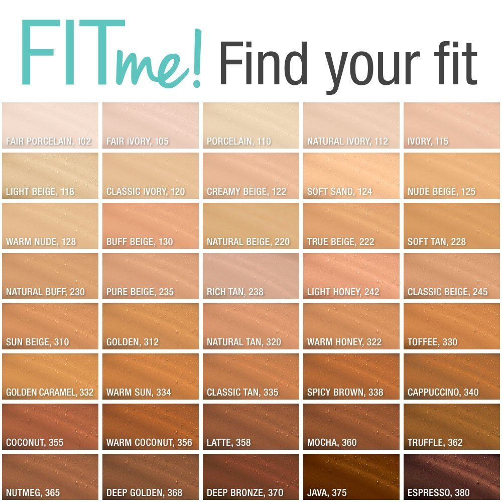 Maybelline Fit Me Matte + Poreless Foundation