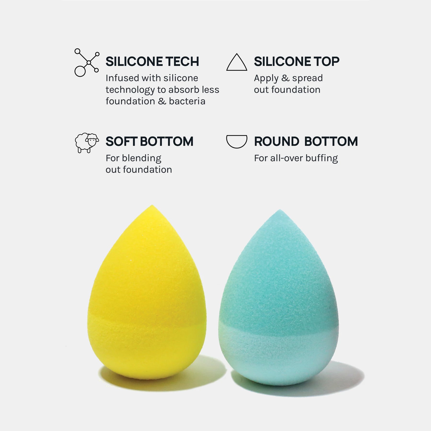AOA Sili Dip Blender Mint Teardrop