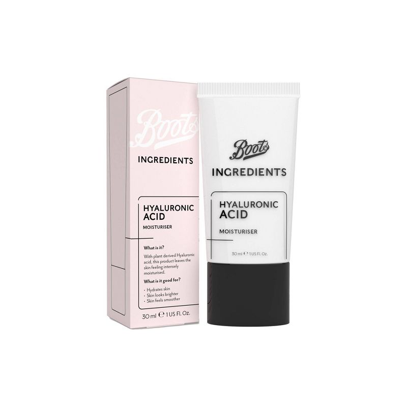 Boots Ingredients Hyaluronic Acid Moisturizer 30 ml