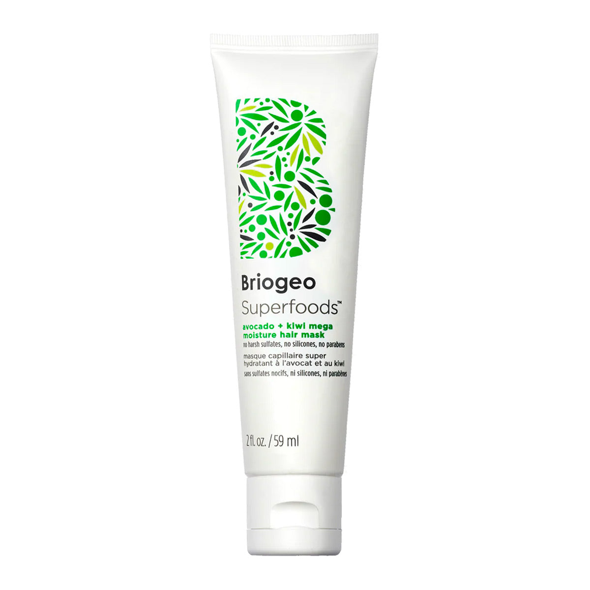Briogeo Be Gentle, Be Kind Avocado + Kiwi Mega Moisture Superfoods Mask 59 ml
