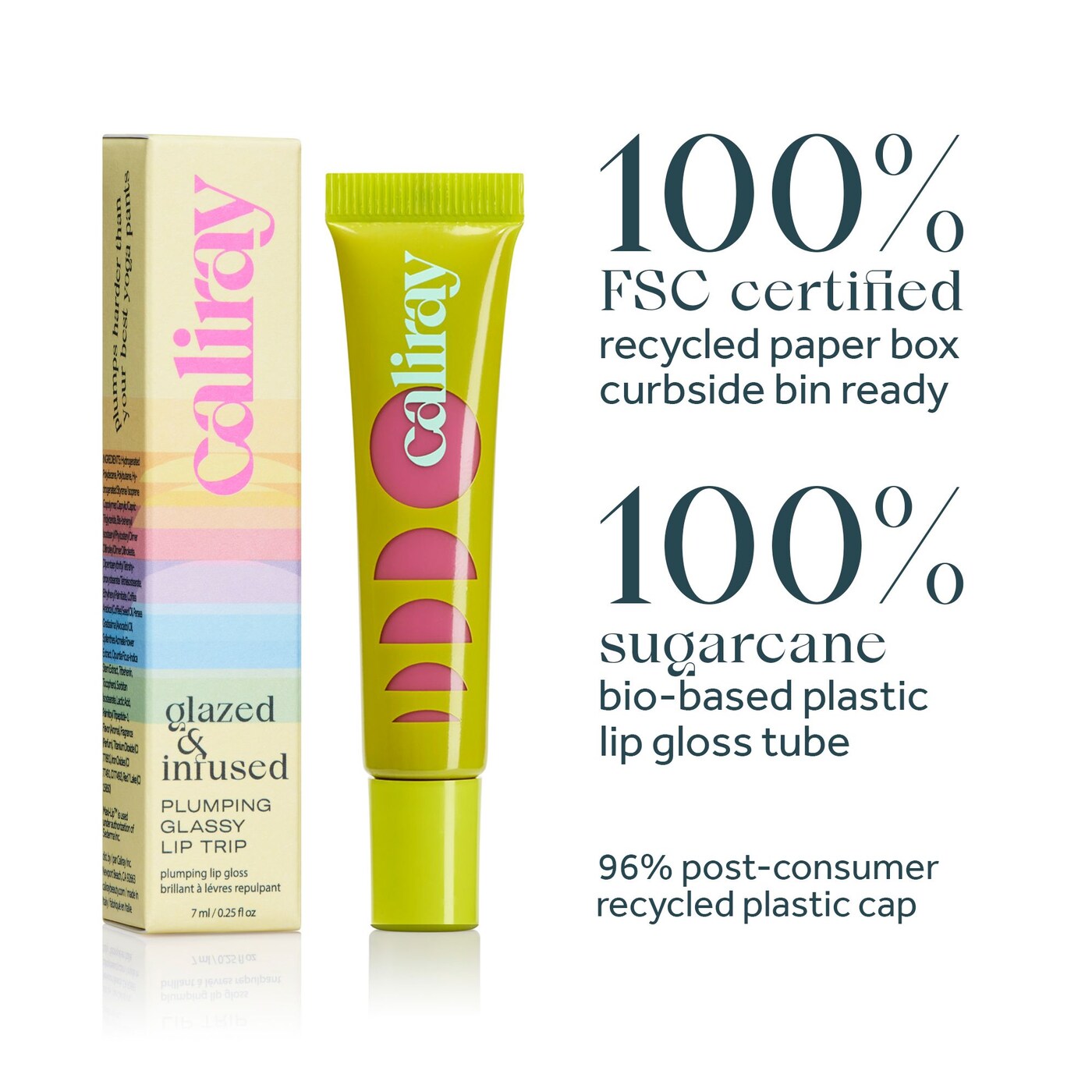 Caliray Glazed & Infused Plumping Lip Gloss | Free Palomas