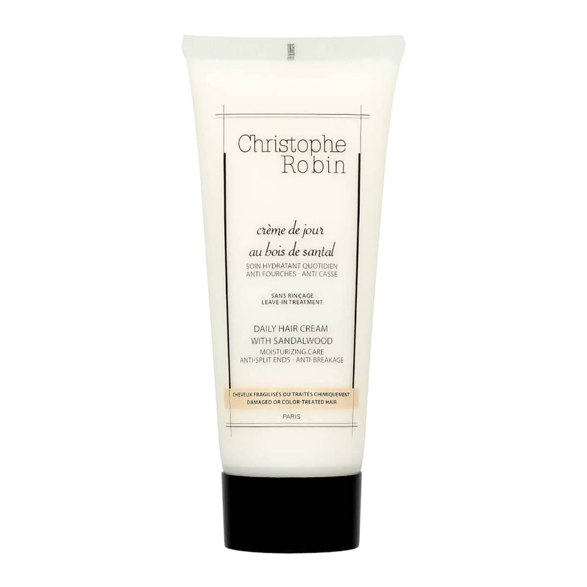 Christophe Robin Daily Hair Cream with Sandalwood 100 ml