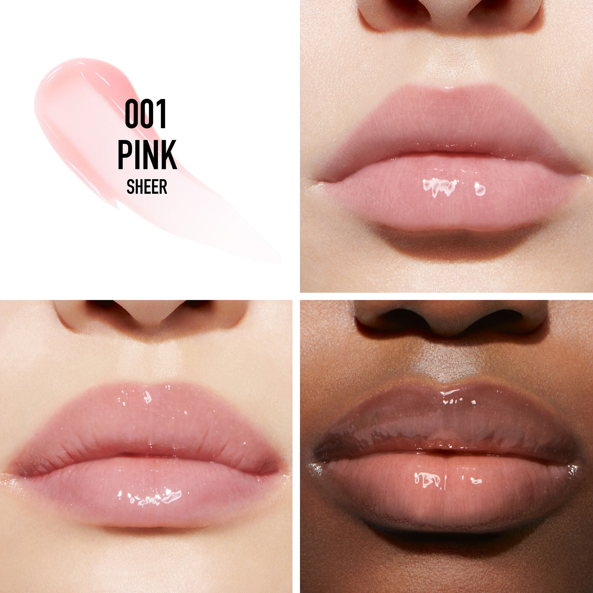 Dior Addict Lip Maximizer Plumping Gloss | 001 Pink