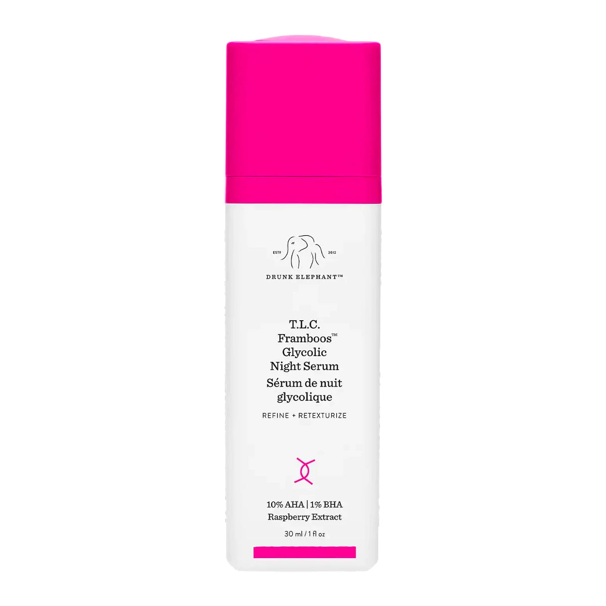 Drunk Elephant T.L.C Framboos Glycolic Night Serum 30 ml