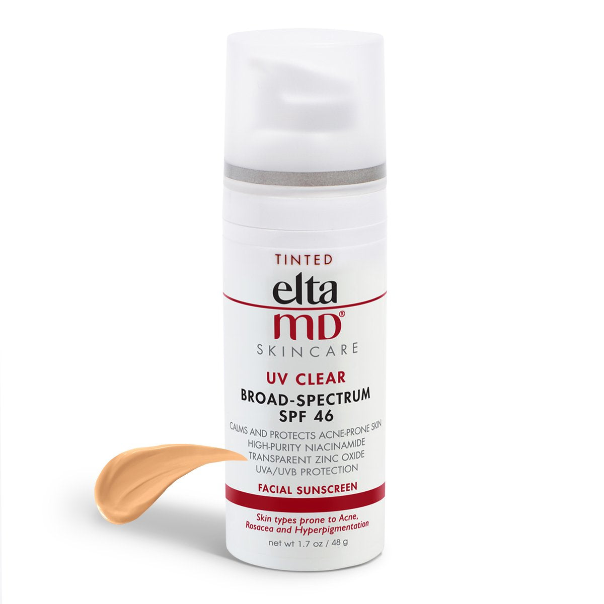 EltaMD UV Clear Broad-Spectrum SPF 46 Tinted 48 g