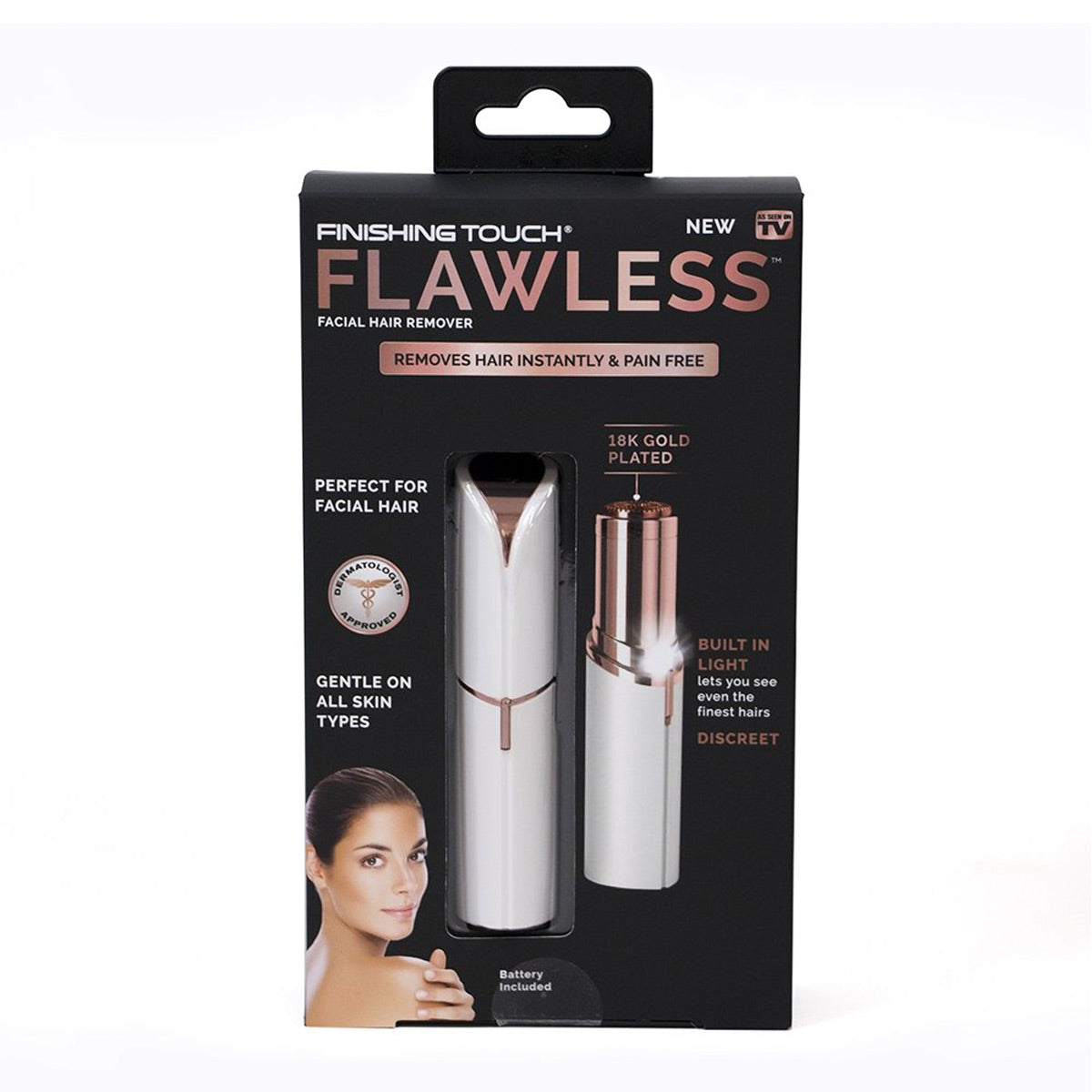 Finishing Touch Flawless Hair Removal Face | White