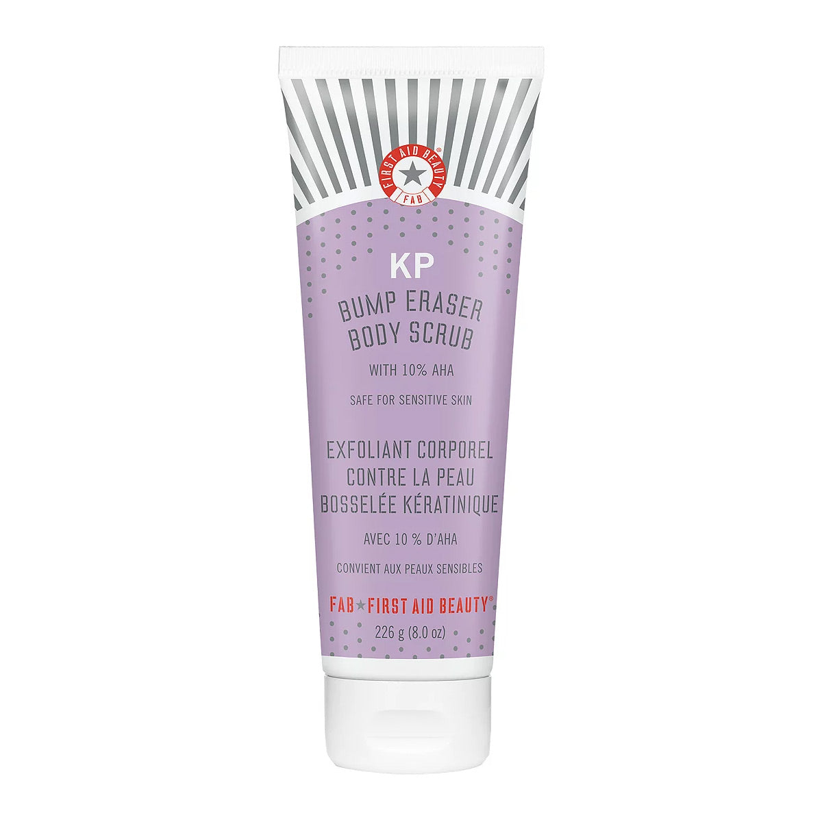 First Aid Beauty KP Bump Eraser Body Scrub with 10% AHA 4 oz (114g)