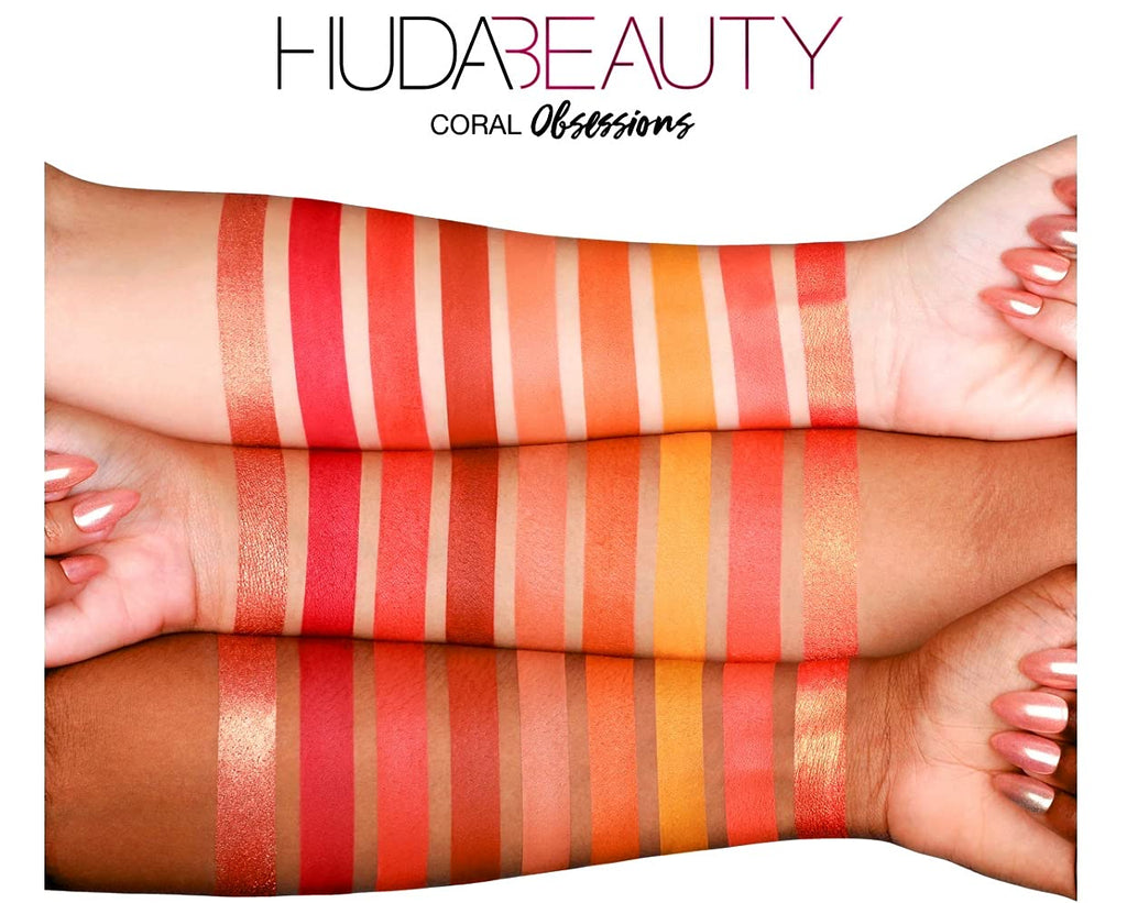 Huda Beauty Coral Obsessions Eyeshadow Palette