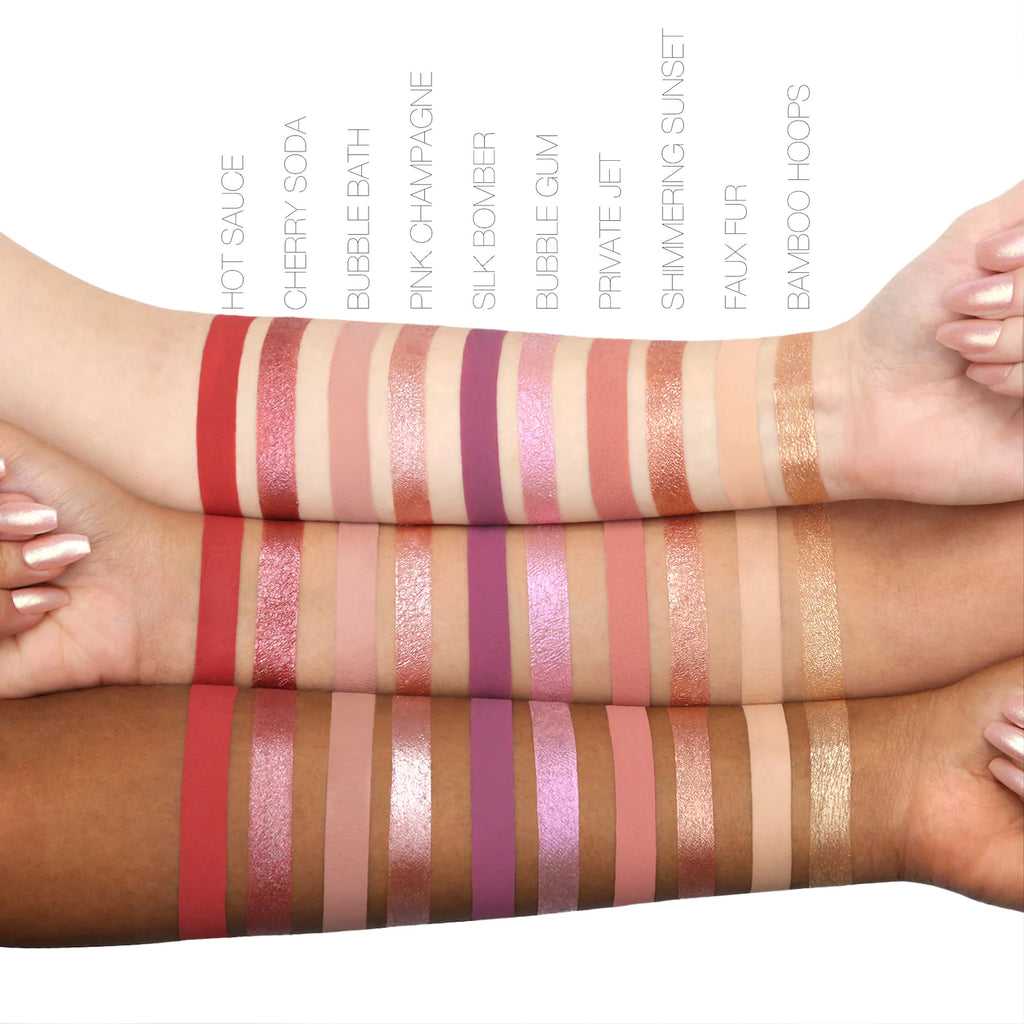 Huda Beauty Matte & Metal Melted Shadow | Private Jet & Shimmering Sunset