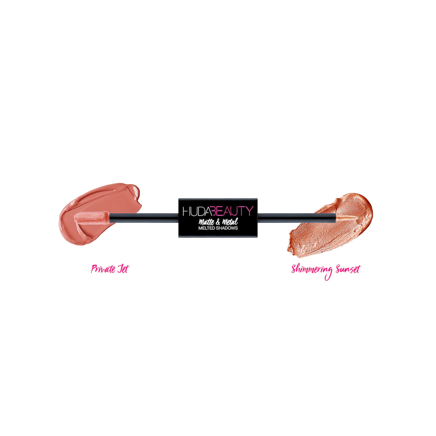 Huda Beauty Matte & Metal Melted Shadow | Private Jet & Shimmering Sunset