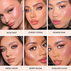 Iconic London Sheer Cream Blush | Rose Riot