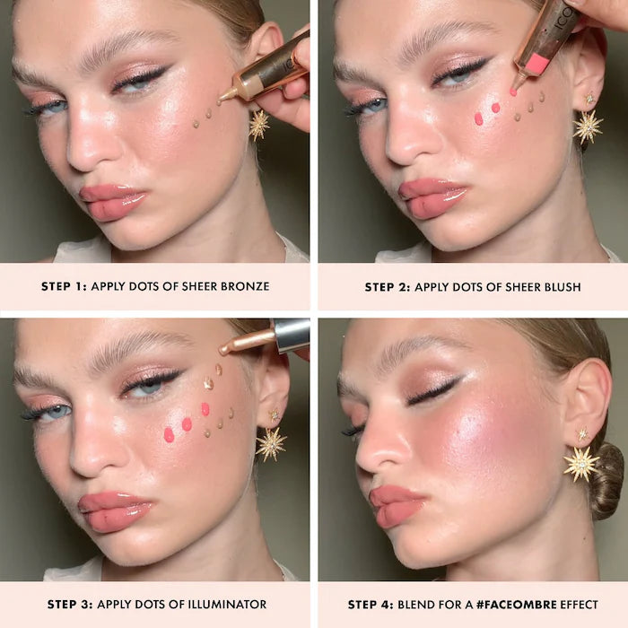 Iconic London Sheer Cream Blush | Rose Riot