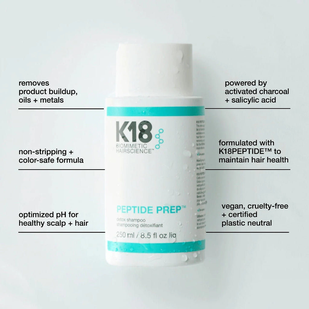 K18 Peptide Prep Detox Shampoo 250 ml