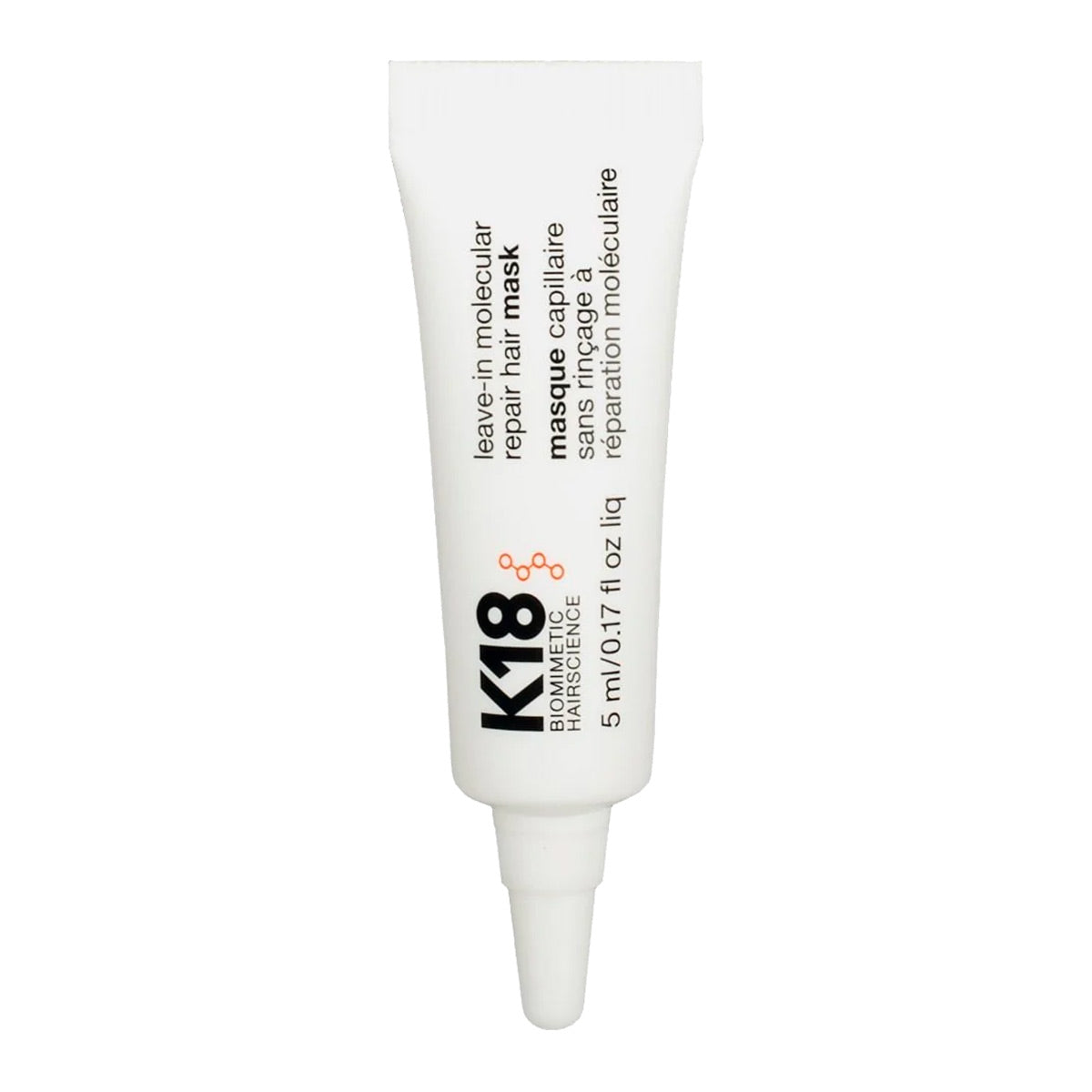 K18 Biomimetic Hairscience Leave-in Molecular Repair Hair Mask 5 ml