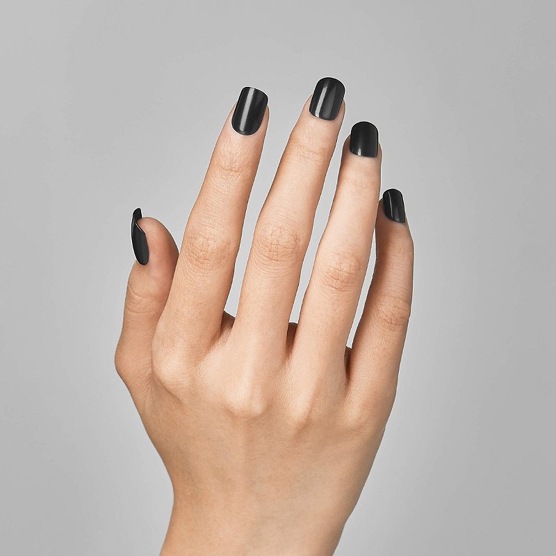 Kiss imPRESS Color Press-On Manicure | All Black
