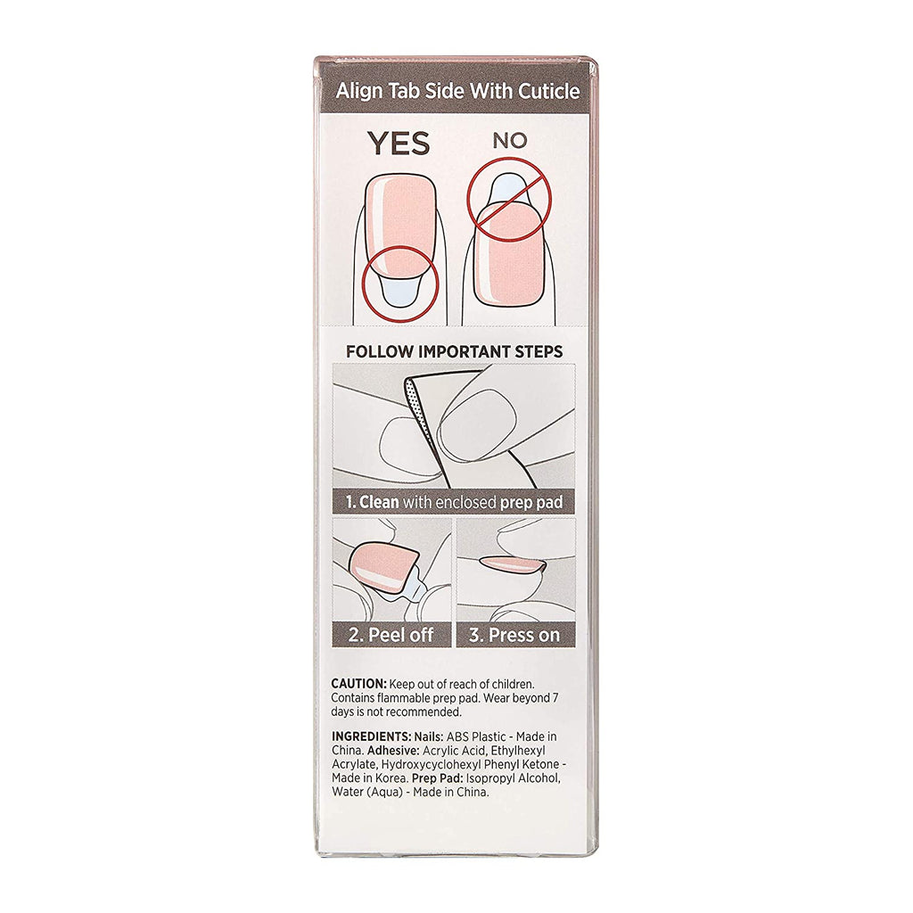 Kiss imPRESS Color Press-On Manicure | Peevish Pink