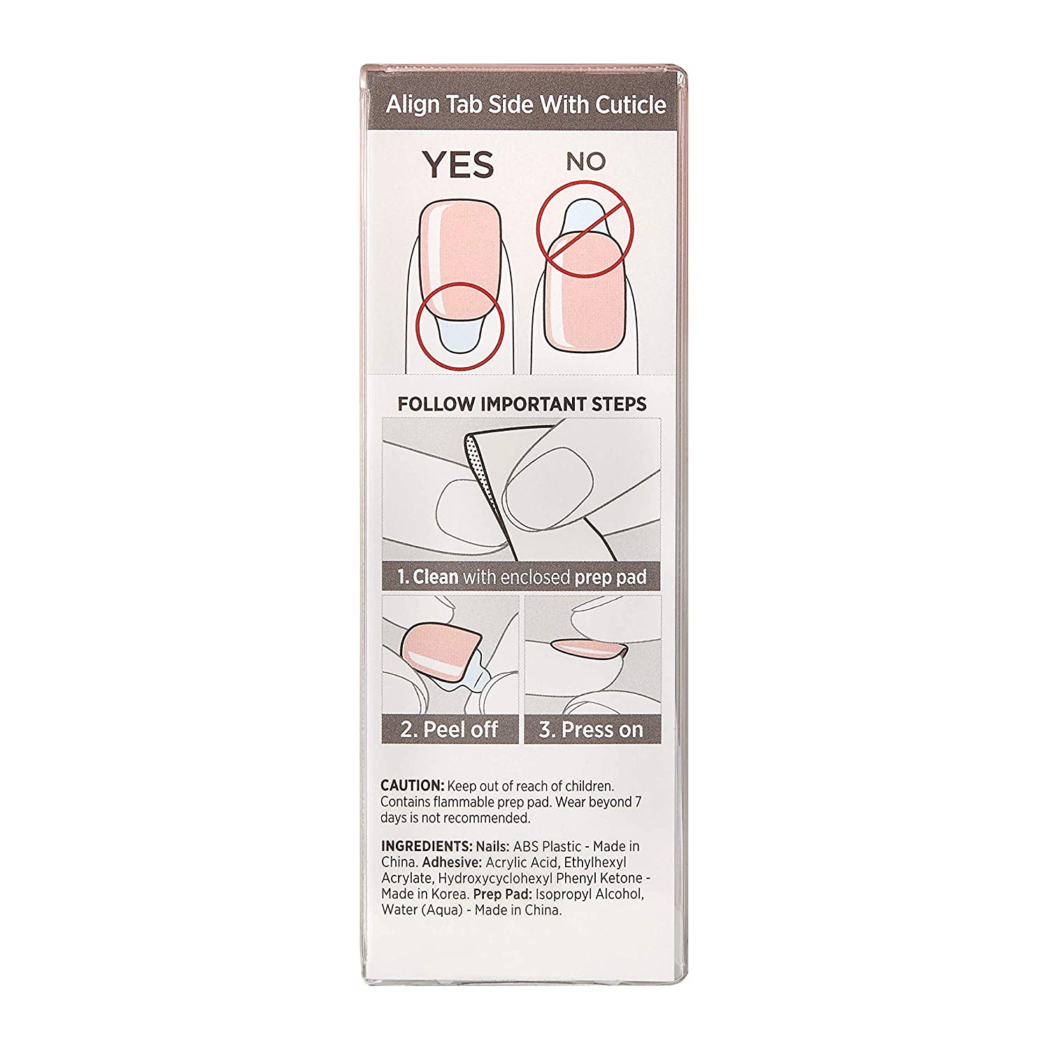 Kiss imPRESS Color Press-On Manicure | Peevish Pink