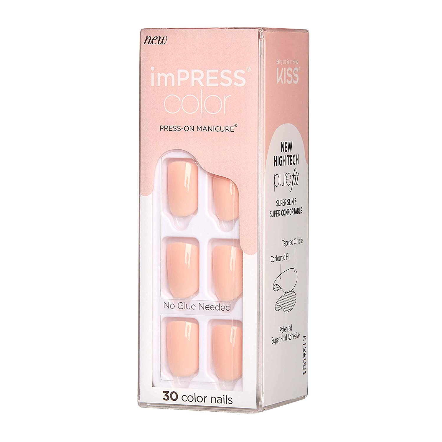 Kiss imPRESS Color Press-On Manicure | Peevish Pink