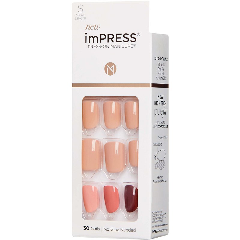 Kiss imPRESS Press-On Manicure | Before Sunset