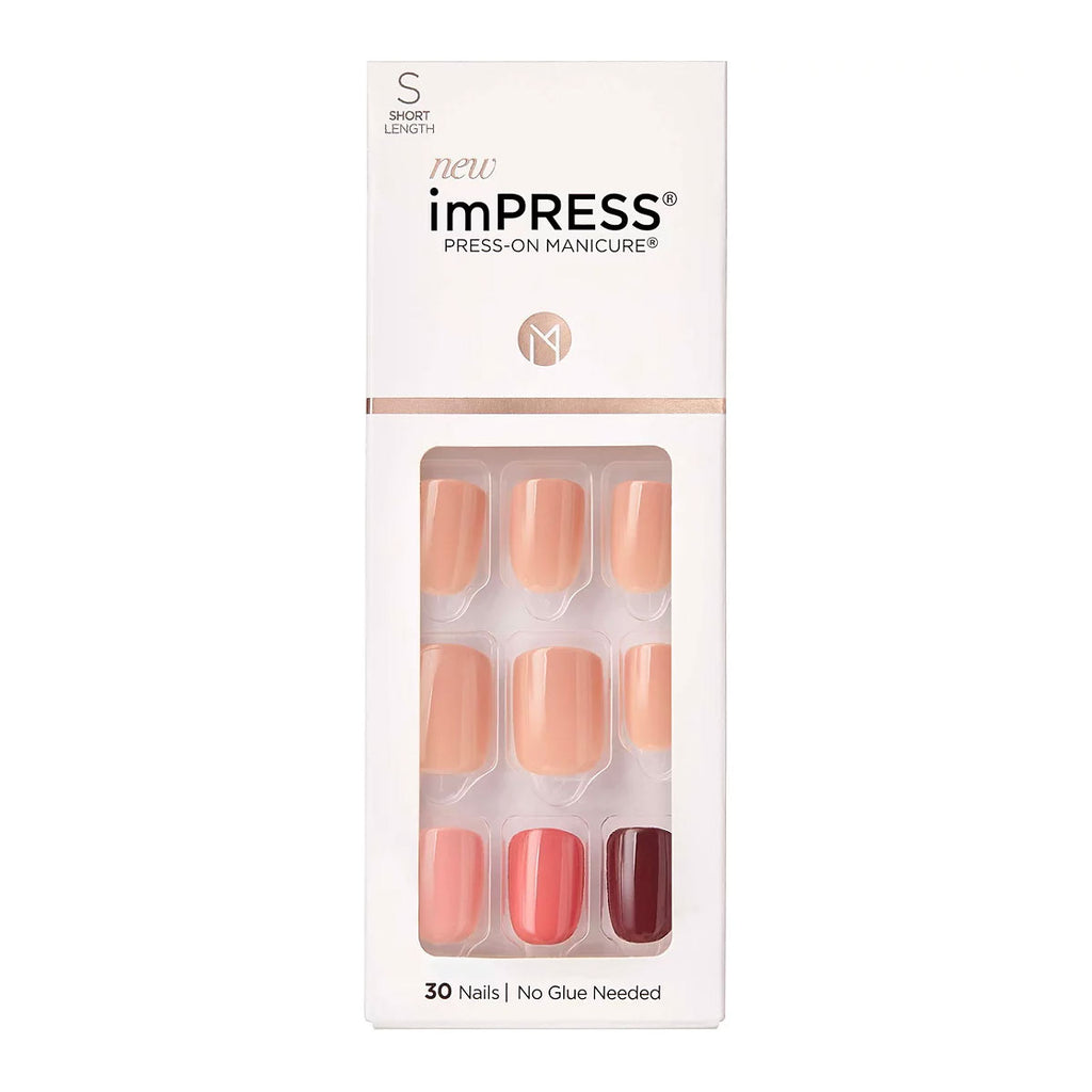 Kiss imPRESS Press-On Manicure | Before Sunset