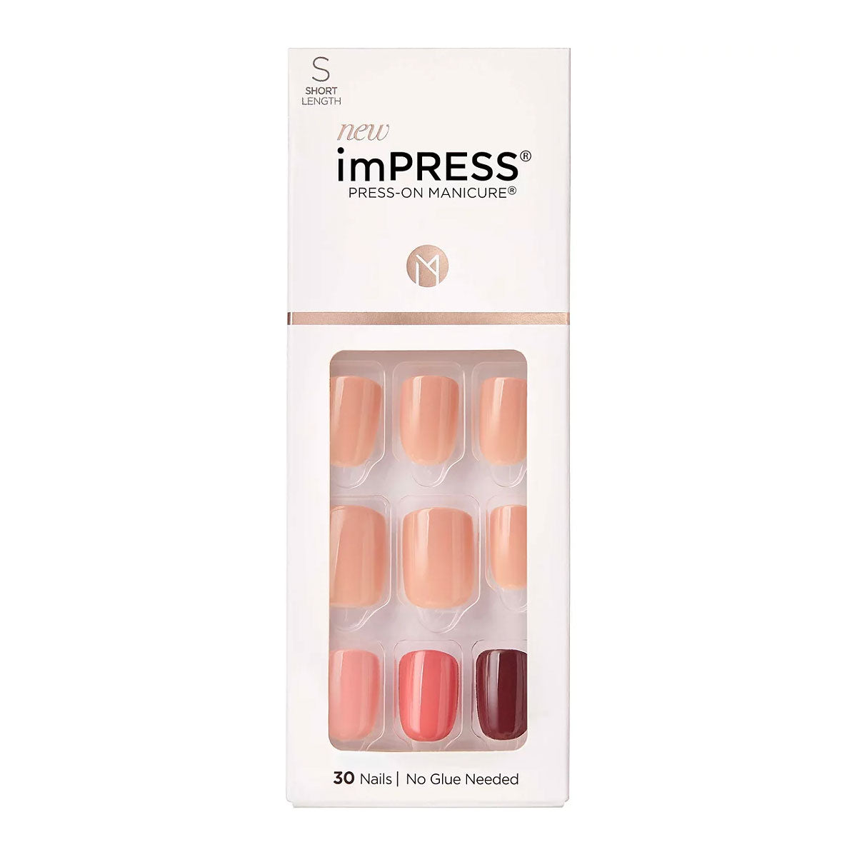 Kiss imPRESS Press-On Manicure | Before Sunset