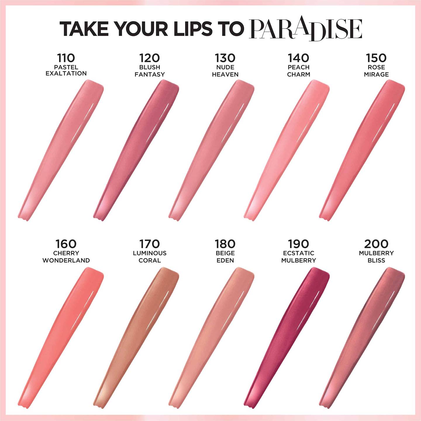 L'Oréal Glow Paradise Balm-In-Lipstick | 170 Luminous Coral