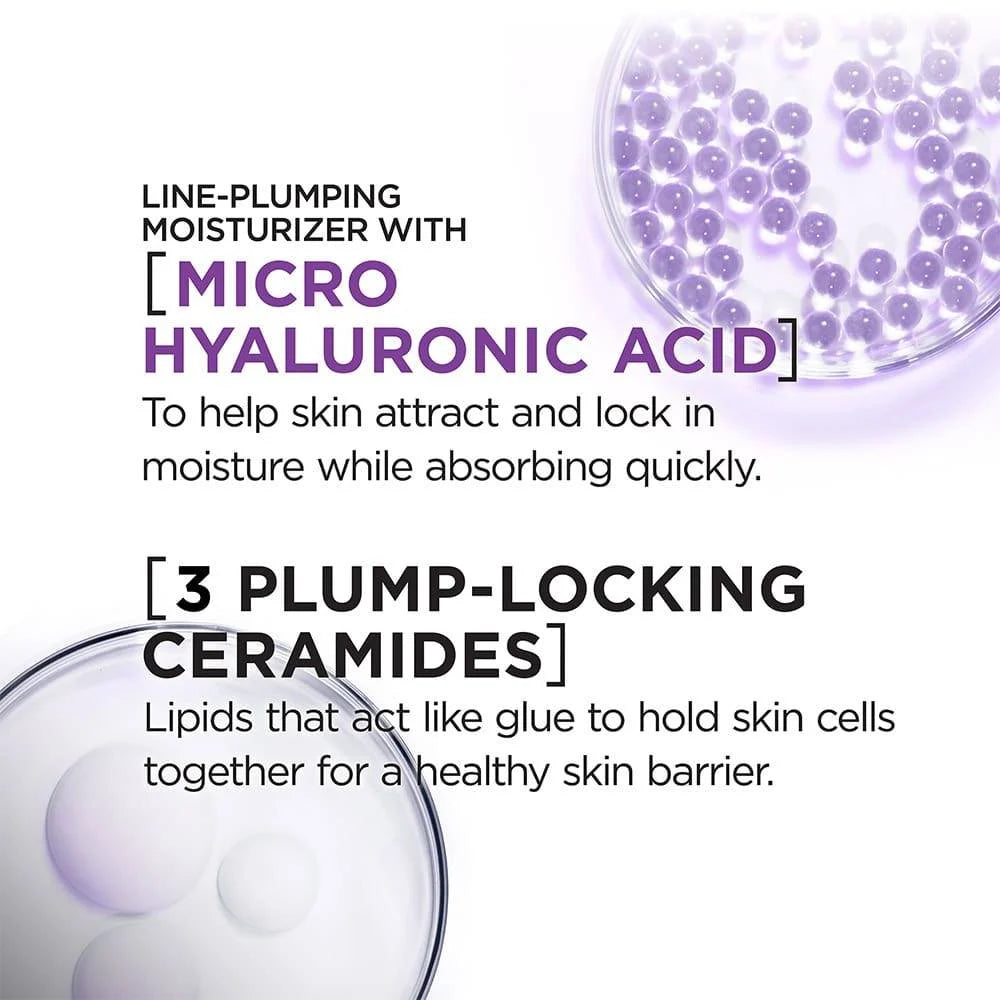 L'Oréal Micro Hyaluronic acid + Ceramides Line-Plumping Water Cream 48 g