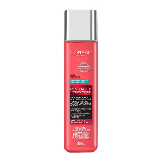 L'Oréal Revitalift 5% Pure Glycolic Acid Peeling Toner 180 ml