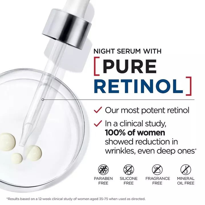 L'Oréal Revitalift Night Serum With Pure Retinol 30 ml