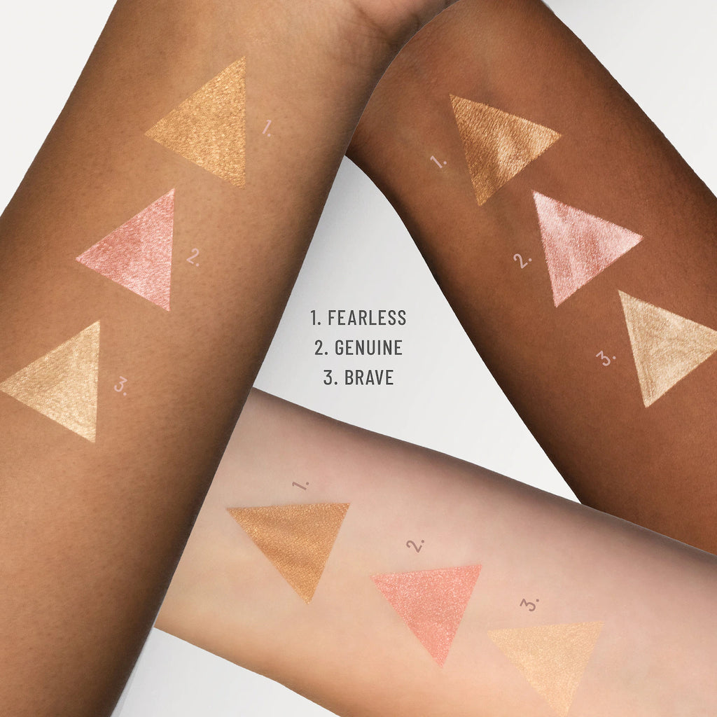 LYS Beauty Aim High Multi-Use Liquid Highlighter | Brave (Champagne)