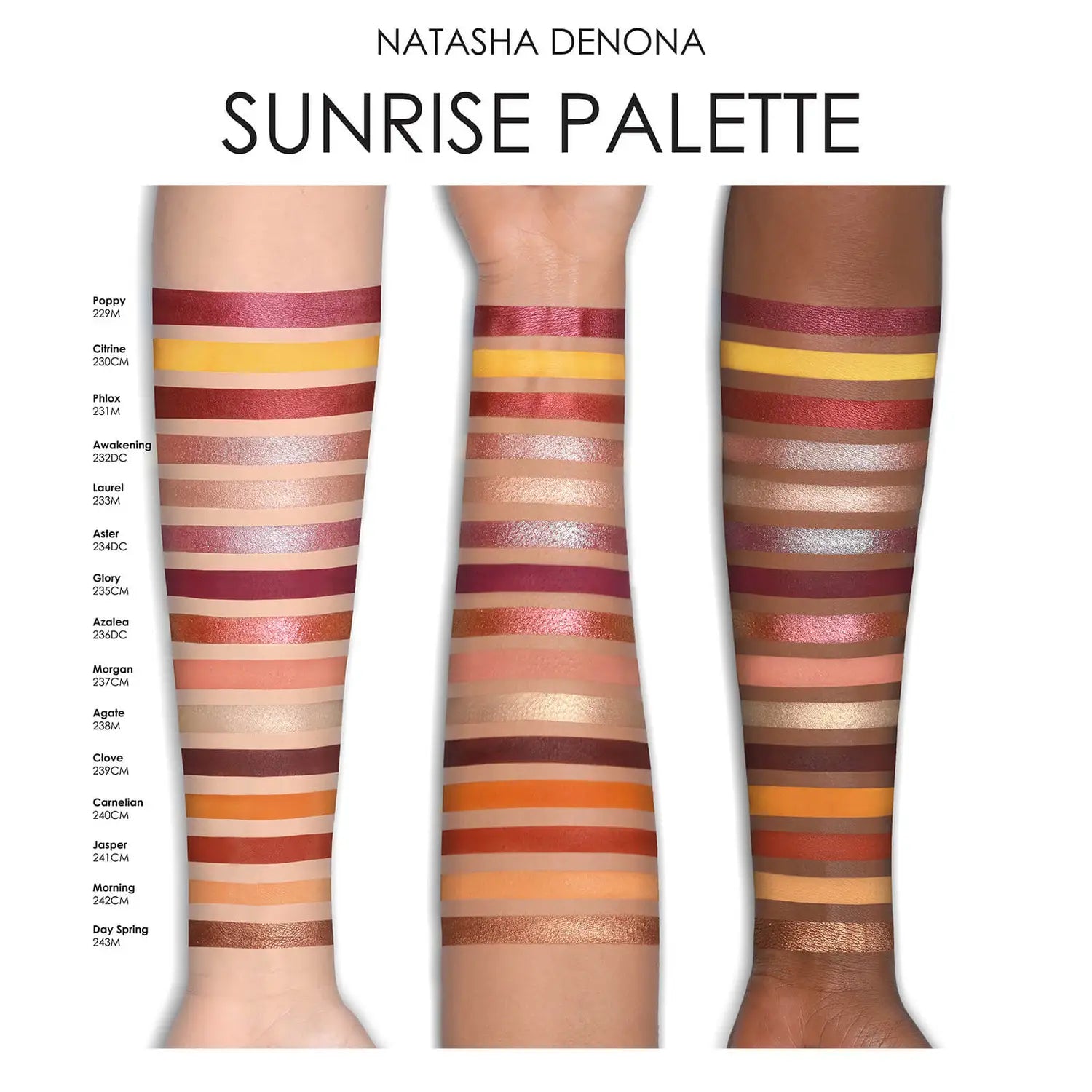 Natasha Denona Sunrise Eyeshadow Palette