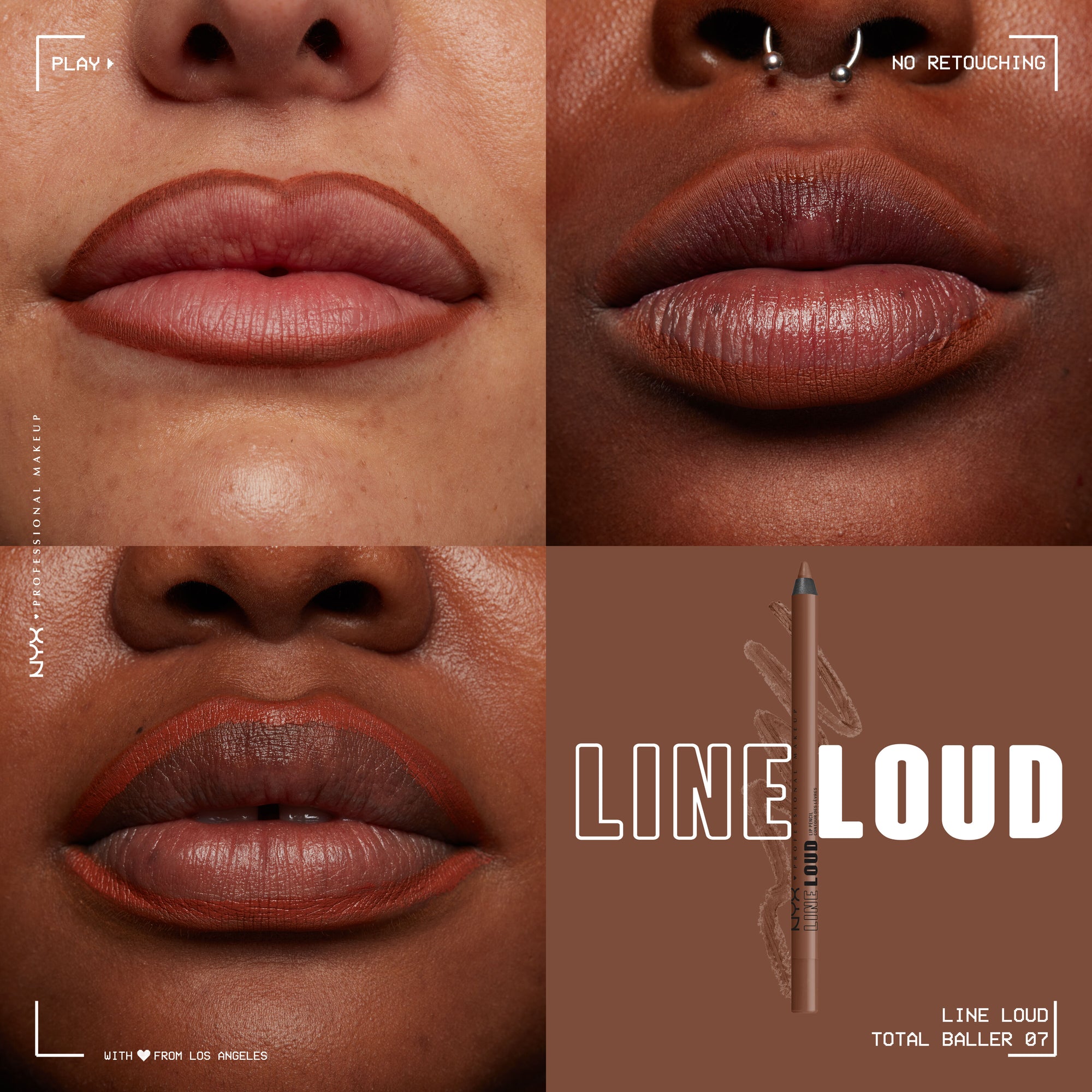 NYX Line Loud Lip Pencil | Total Baller