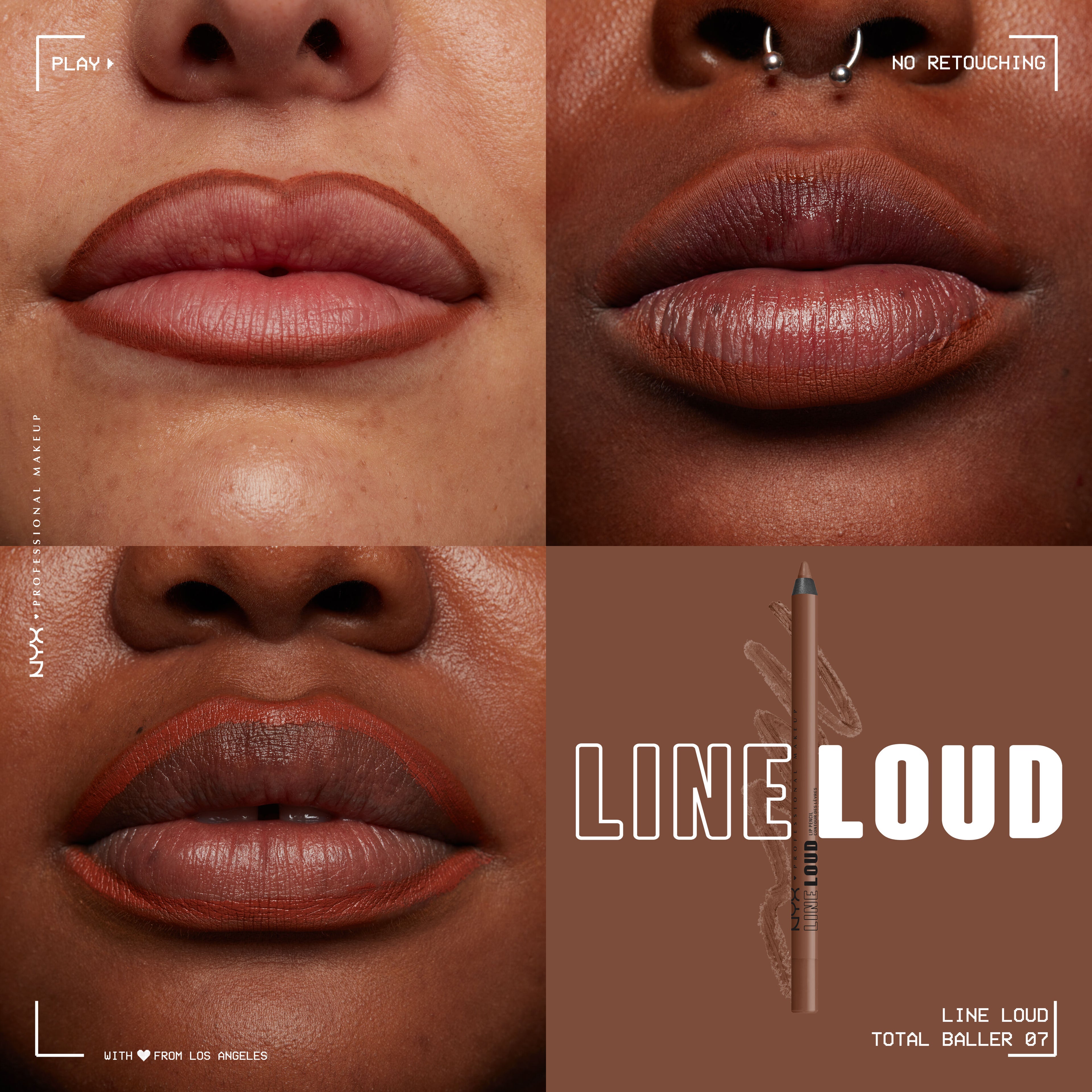 NYX Line Loud Lip Pencil | Total Baller