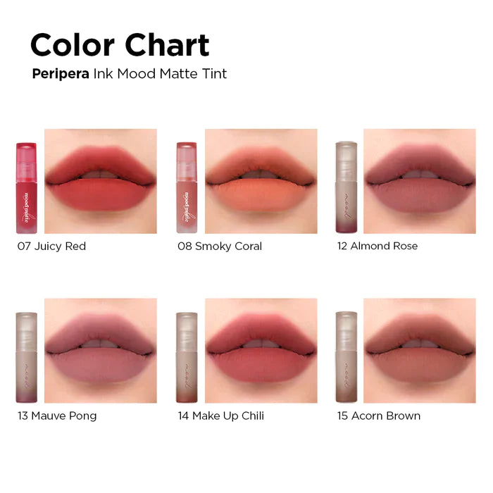 Peripera Ink Mood Matte Tint | 14 Make Up Chili