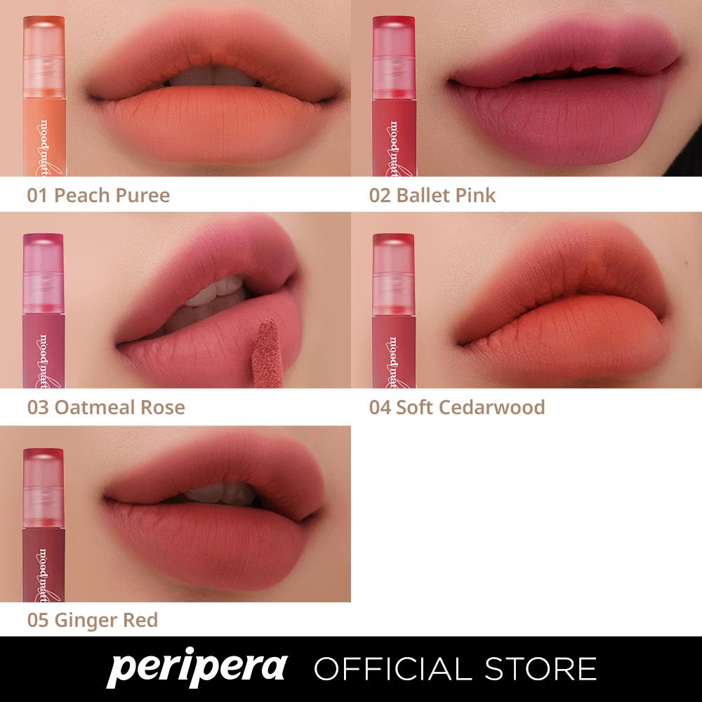 Peripera Ink Mood Matte Tint | 01 Peach Puree