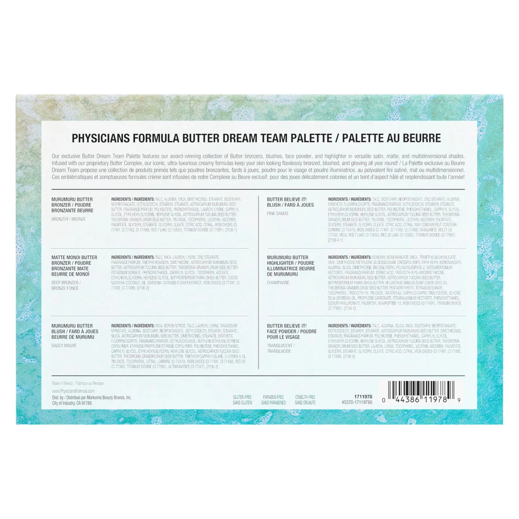Physicians Formula Butter Dream Team Face Palette