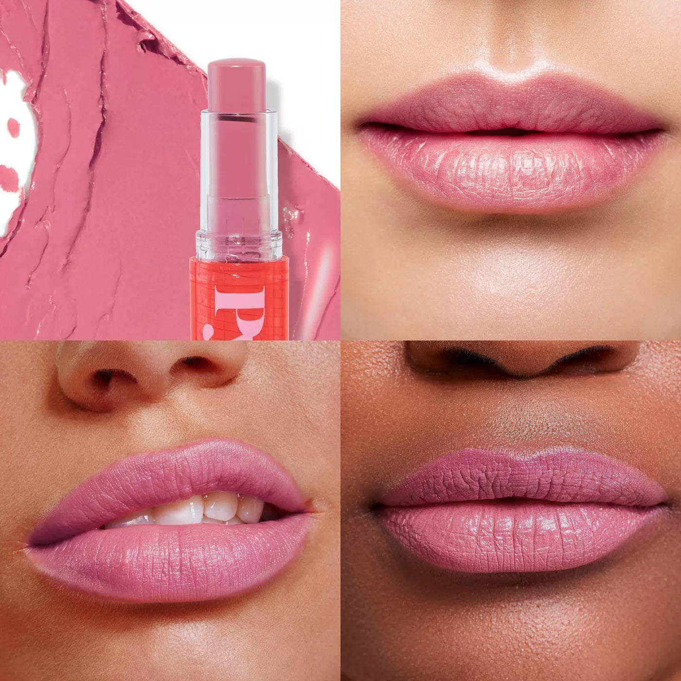 PYT Beauty So Extra Tinted Lip Balm | Boss Babe (Soft Pink Nude)