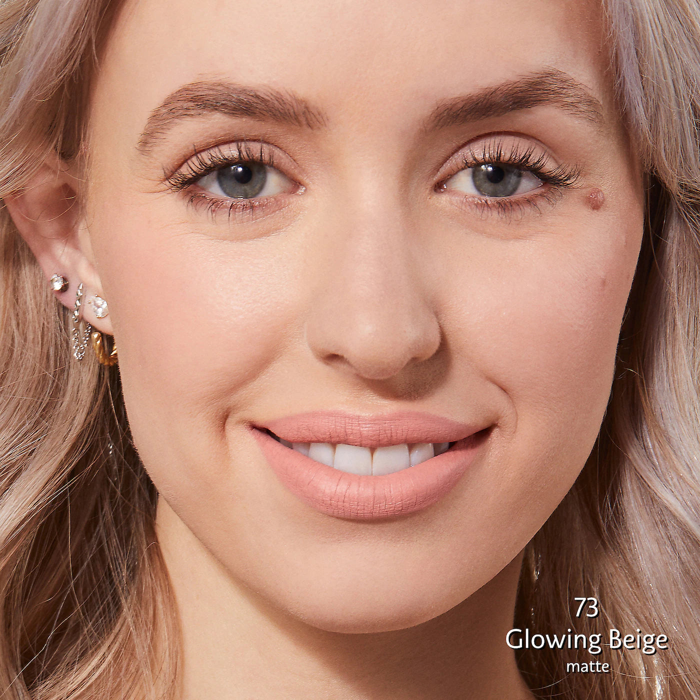 Sephora Collection Cream Lip Stain Liquid Lipstick | 73 Glowing Beige